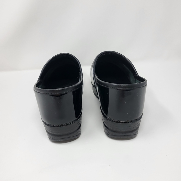 Dansko Shiny Black Clogs - Picture 5 of 8